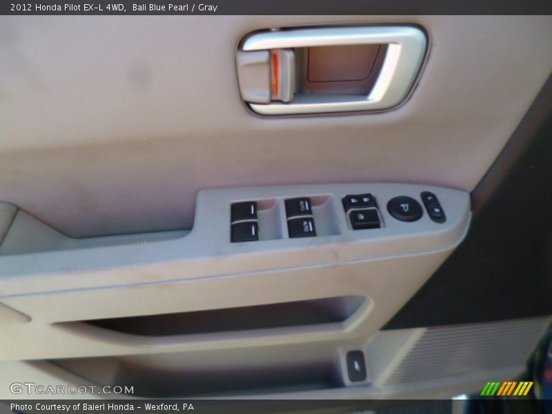 Bali Blue Pearl / Gray 2012 Honda Pilot EX-L 4WD