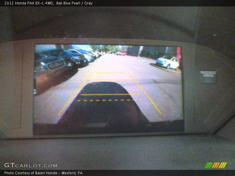 Bali Blue Pearl / Gray 2012 Honda Pilot EX-L 4WD