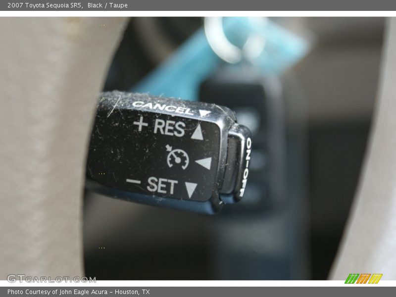 Black / Taupe 2007 Toyota Sequoia SR5