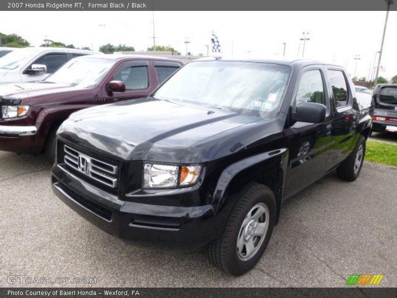 Formal Black / Black 2007 Honda Ridgeline RT