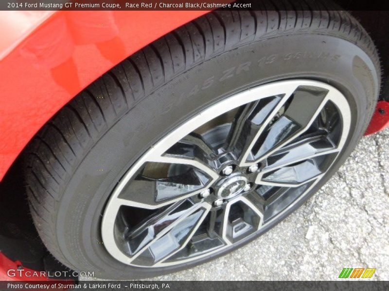 Race Red / Charcoal Black/Cashmere Accent 2014 Ford Mustang GT Premium Coupe