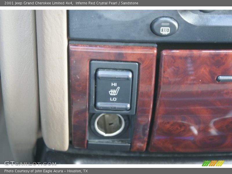 Inferno Red Crystal Pearl / Sandstone 2001 Jeep Grand Cherokee Limited 4x4
