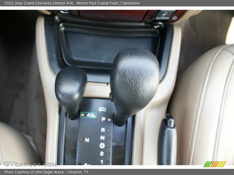Inferno Red Crystal Pearl / Sandstone 2001 Jeep Grand Cherokee Limited 4x4