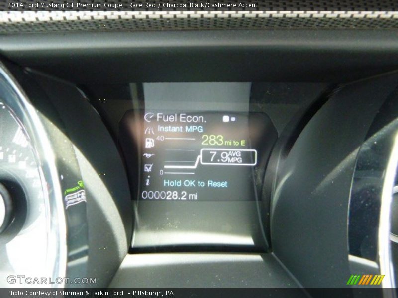 Race Red / Charcoal Black/Cashmere Accent 2014 Ford Mustang GT Premium Coupe