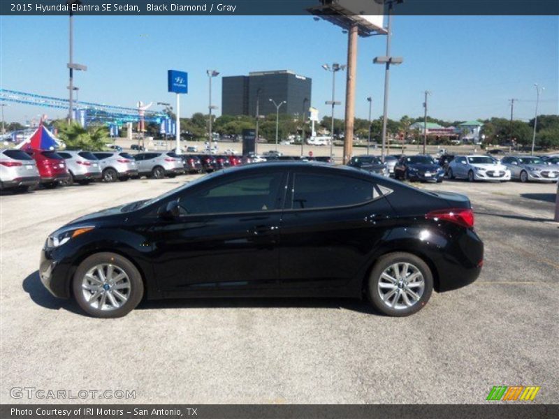 Black Diamond / Gray 2015 Hyundai Elantra SE Sedan