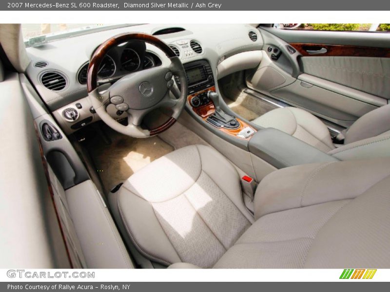 Ash Grey Interior - 2007 SL 600 Roadster 