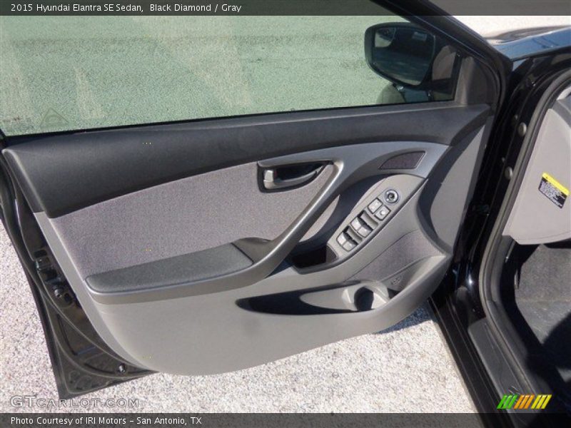 Black Diamond / Gray 2015 Hyundai Elantra SE Sedan