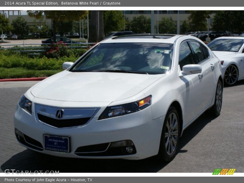 Bellanova White Pearl / Graystone 2014 Acura TL Special Edition