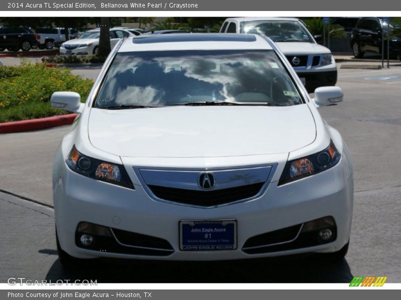 Bellanova White Pearl / Graystone 2014 Acura TL Special Edition