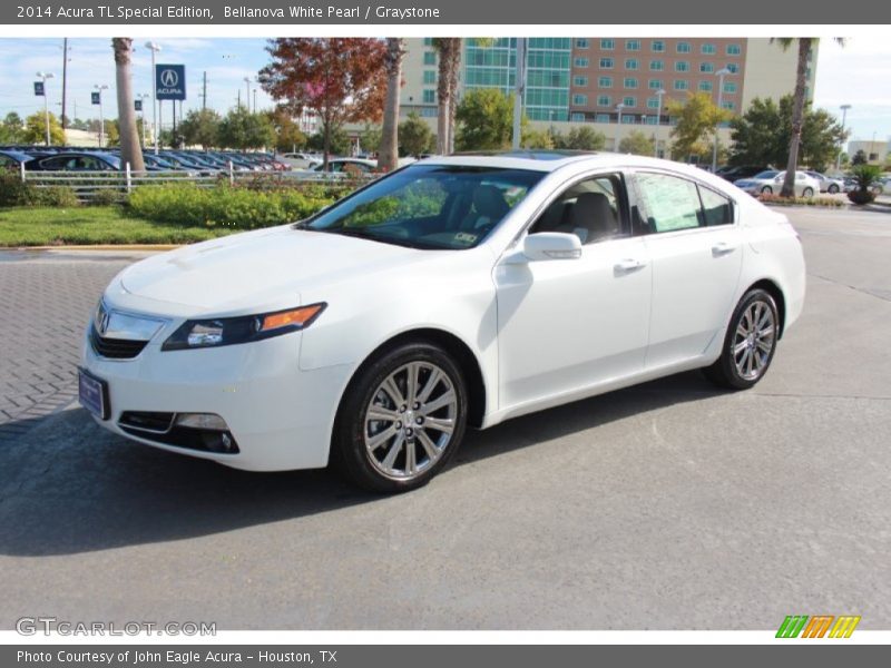Bellanova White Pearl / Graystone 2014 Acura TL Special Edition