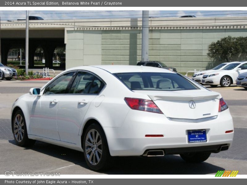 Bellanova White Pearl / Graystone 2014 Acura TL Special Edition