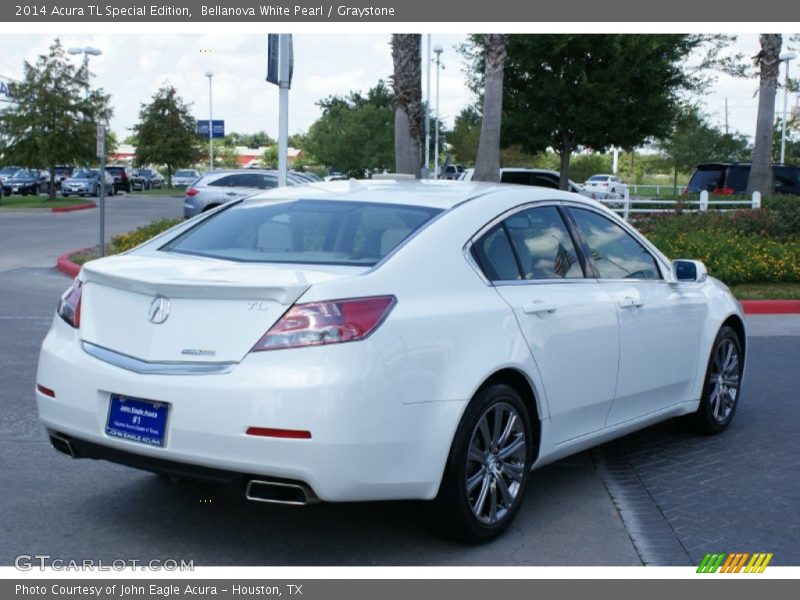 Bellanova White Pearl / Graystone 2014 Acura TL Special Edition