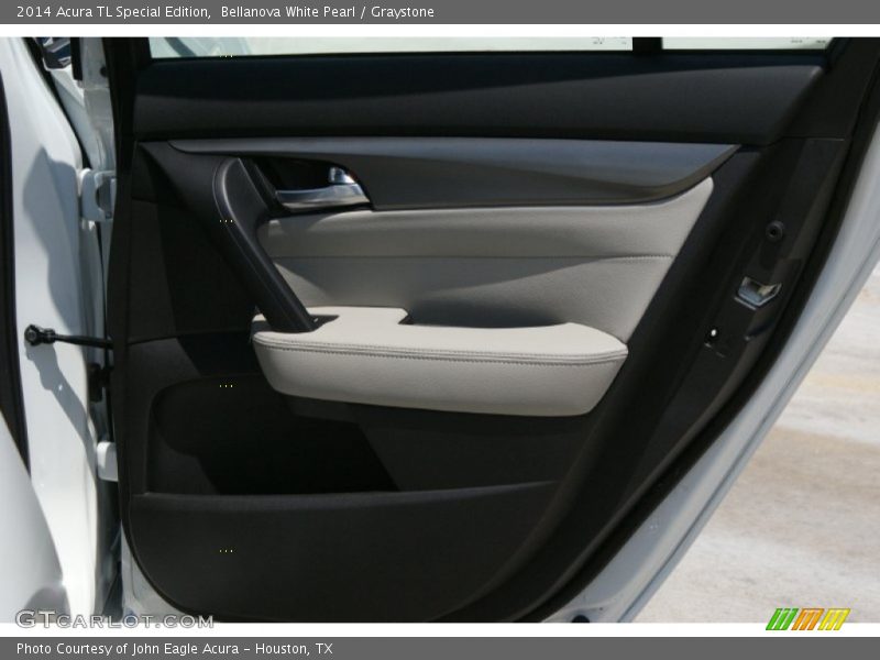 Bellanova White Pearl / Graystone 2014 Acura TL Special Edition