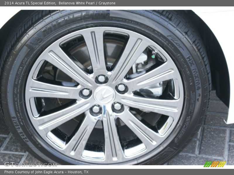 Bellanova White Pearl / Graystone 2014 Acura TL Special Edition