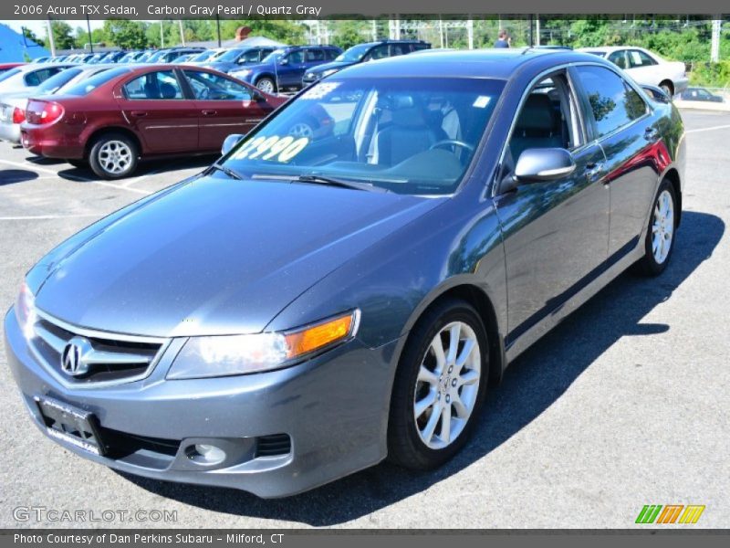 Carbon Gray Pearl / Quartz Gray 2006 Acura TSX Sedan