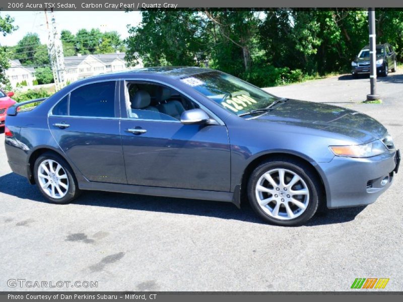 Carbon Gray Pearl / Quartz Gray 2006 Acura TSX Sedan