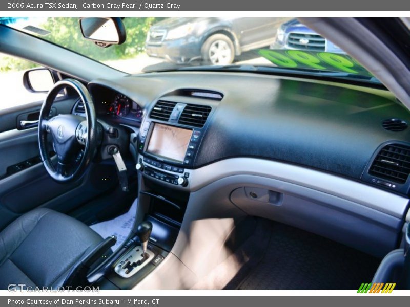 Carbon Gray Pearl / Quartz Gray 2006 Acura TSX Sedan