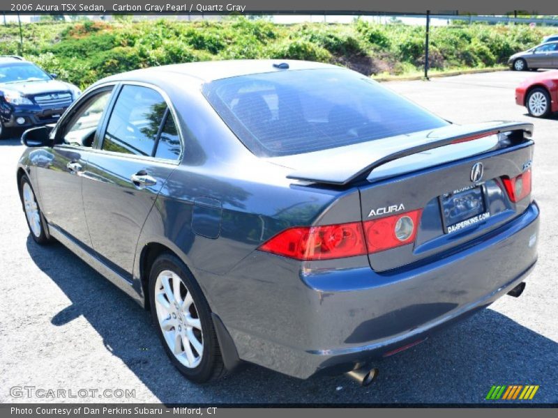 Carbon Gray Pearl / Quartz Gray 2006 Acura TSX Sedan