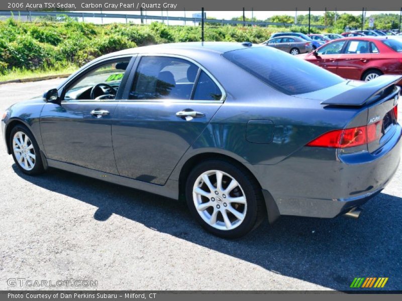 Carbon Gray Pearl / Quartz Gray 2006 Acura TSX Sedan
