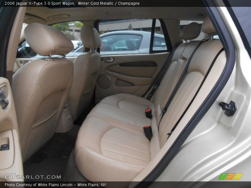 Winter Gold Metallic / Champagne 2006 Jaguar X-Type 3.0 Sport Wagon