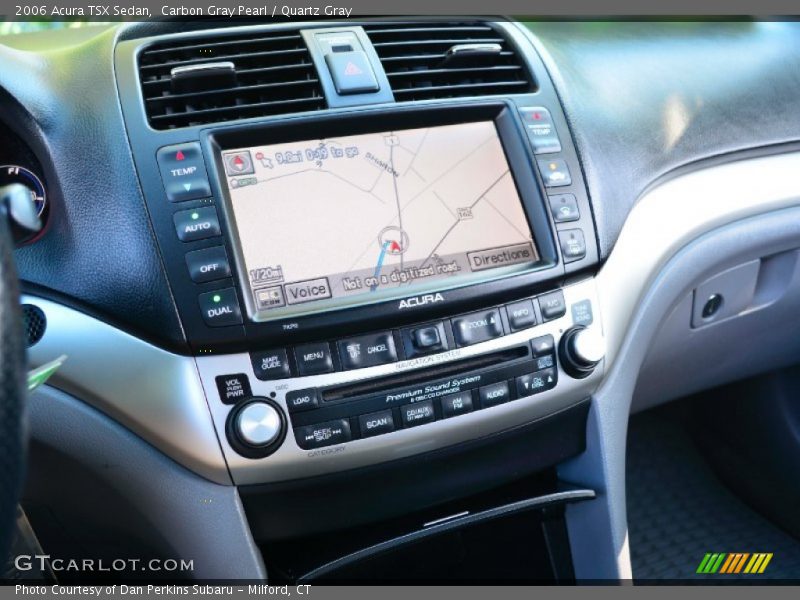 Carbon Gray Pearl / Quartz Gray 2006 Acura TSX Sedan