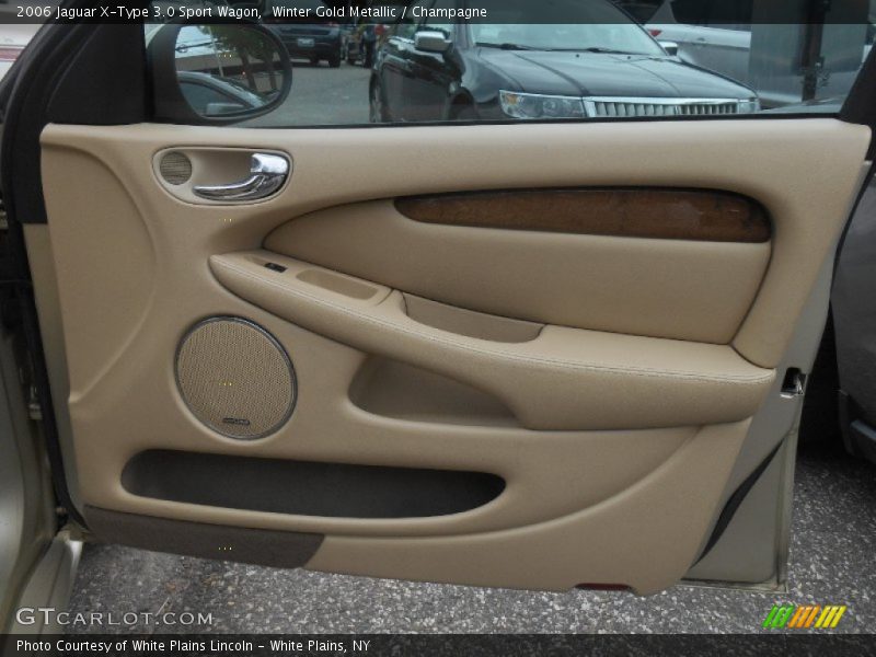 Winter Gold Metallic / Champagne 2006 Jaguar X-Type 3.0 Sport Wagon