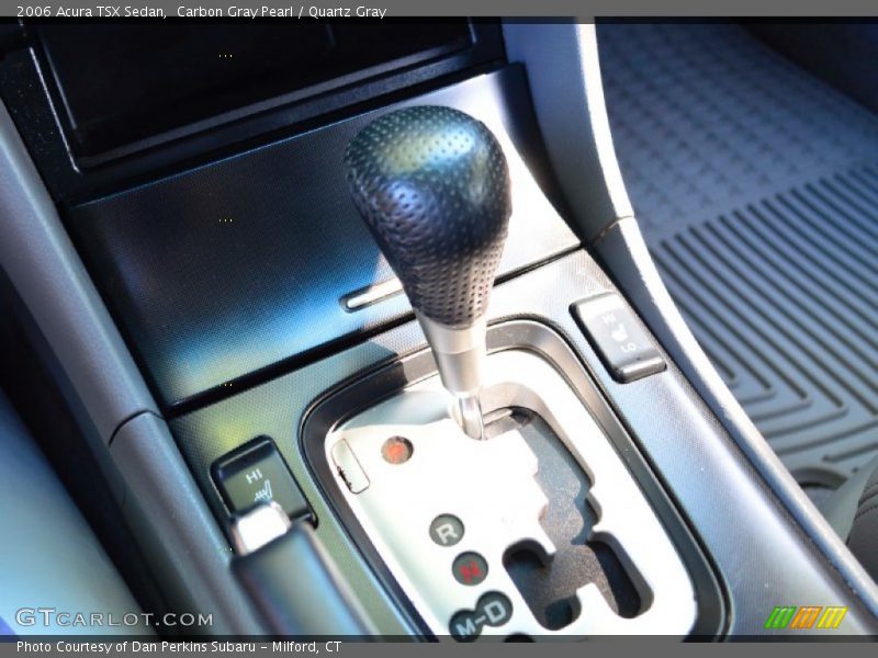 Carbon Gray Pearl / Quartz Gray 2006 Acura TSX Sedan