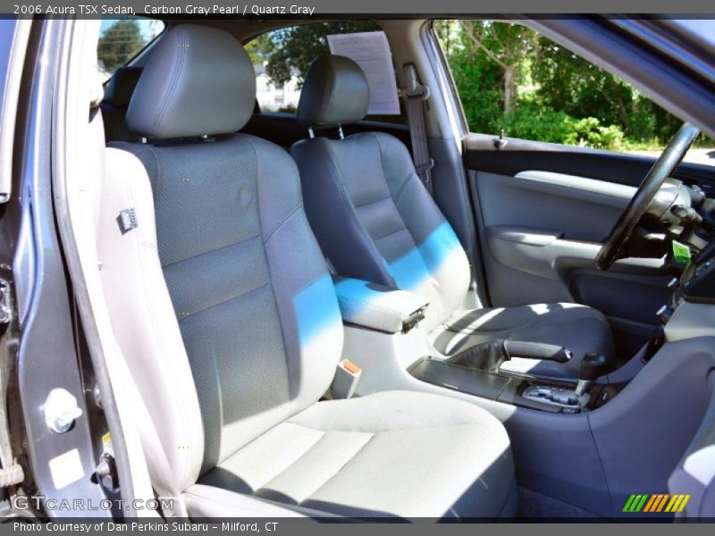 Carbon Gray Pearl / Quartz Gray 2006 Acura TSX Sedan