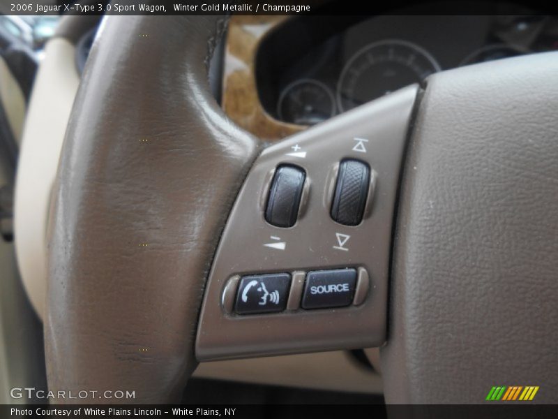 Winter Gold Metallic / Champagne 2006 Jaguar X-Type 3.0 Sport Wagon