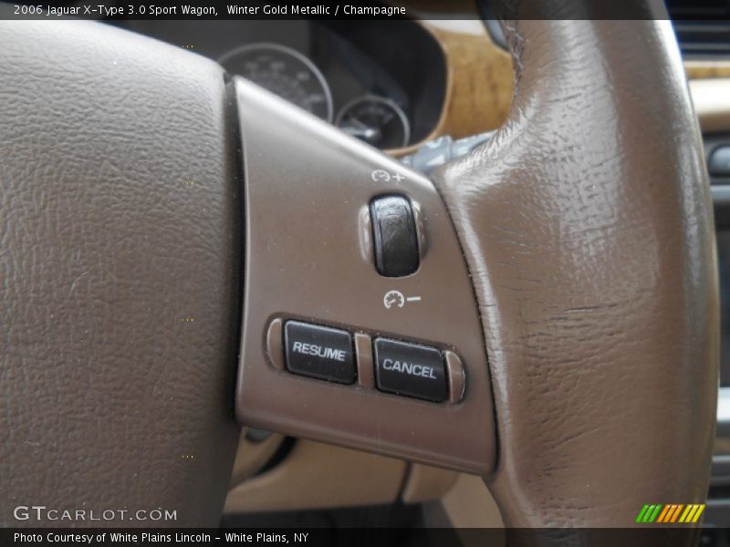 Winter Gold Metallic / Champagne 2006 Jaguar X-Type 3.0 Sport Wagon