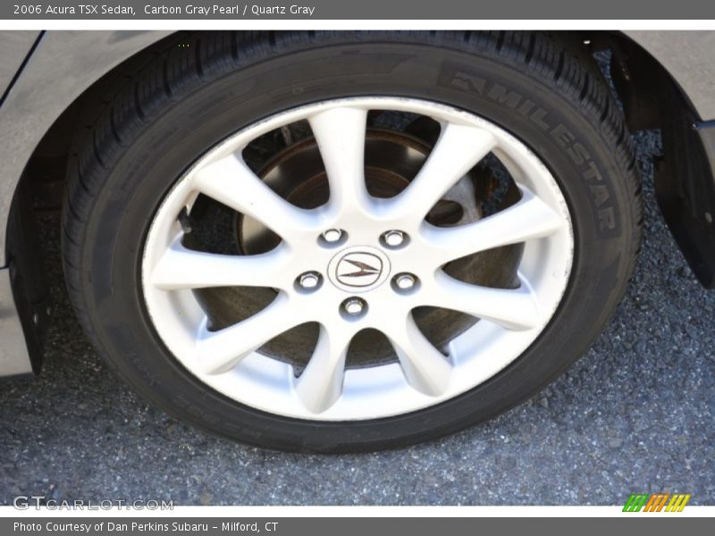 Carbon Gray Pearl / Quartz Gray 2006 Acura TSX Sedan