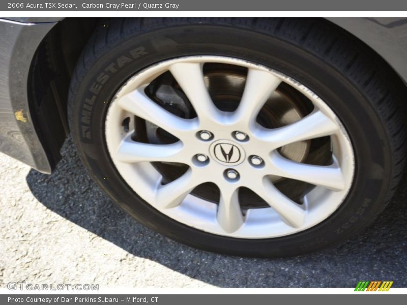 Carbon Gray Pearl / Quartz Gray 2006 Acura TSX Sedan