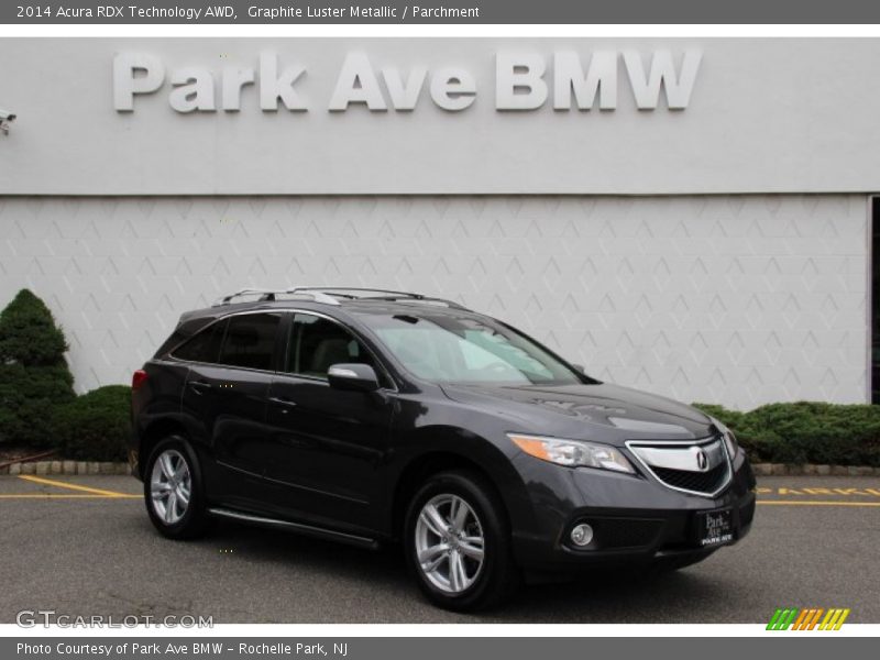 Graphite Luster Metallic / Parchment 2014 Acura RDX Technology AWD