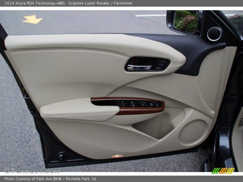 Graphite Luster Metallic / Parchment 2014 Acura RDX Technology AWD