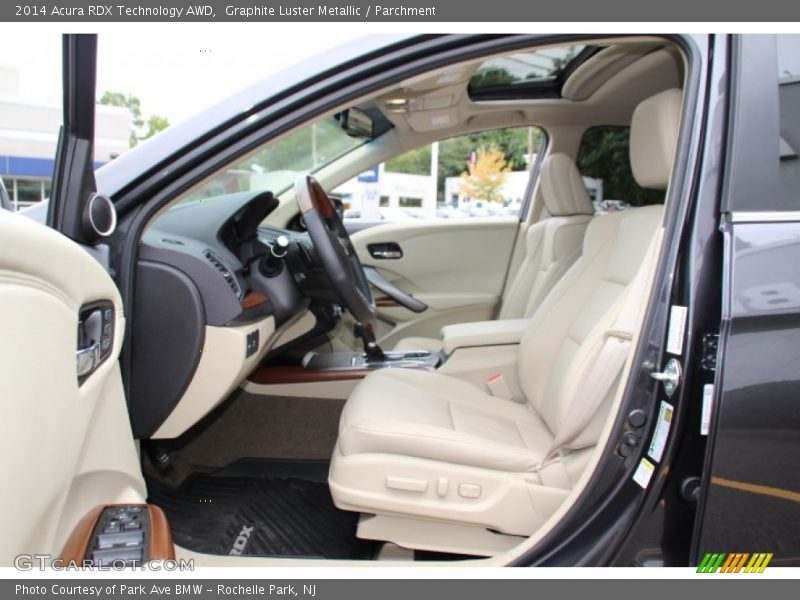 Graphite Luster Metallic / Parchment 2014 Acura RDX Technology AWD