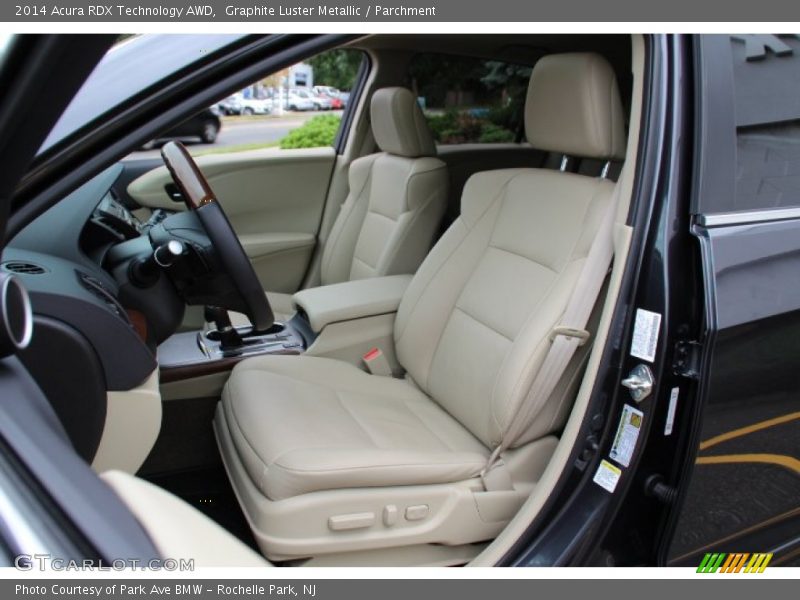 Graphite Luster Metallic / Parchment 2014 Acura RDX Technology AWD