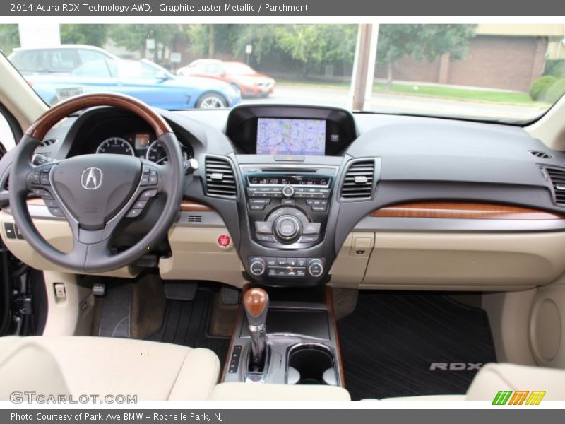 Graphite Luster Metallic / Parchment 2014 Acura RDX Technology AWD