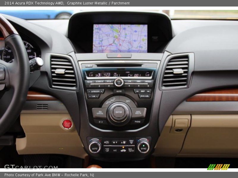Graphite Luster Metallic / Parchment 2014 Acura RDX Technology AWD