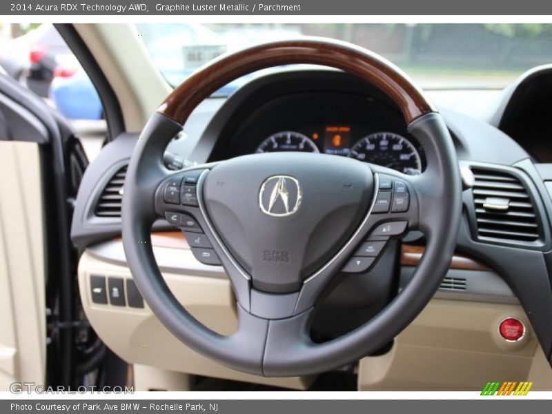 Graphite Luster Metallic / Parchment 2014 Acura RDX Technology AWD