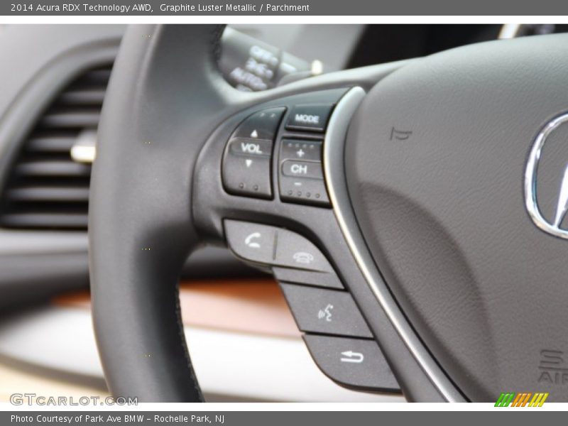 Graphite Luster Metallic / Parchment 2014 Acura RDX Technology AWD