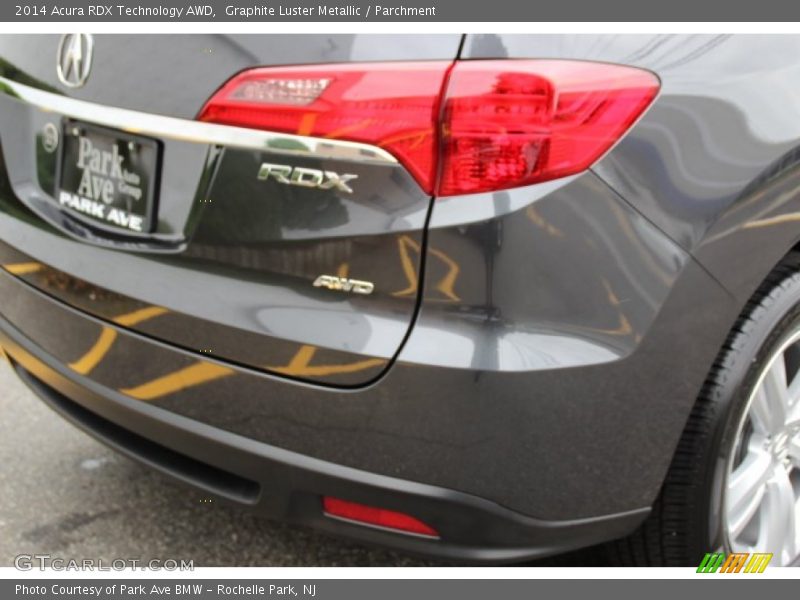 Graphite Luster Metallic / Parchment 2014 Acura RDX Technology AWD