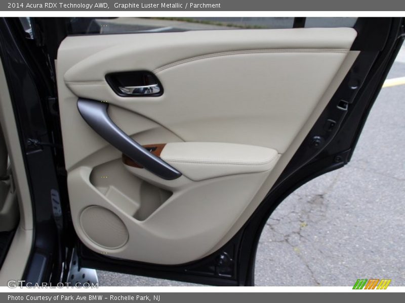 Graphite Luster Metallic / Parchment 2014 Acura RDX Technology AWD
