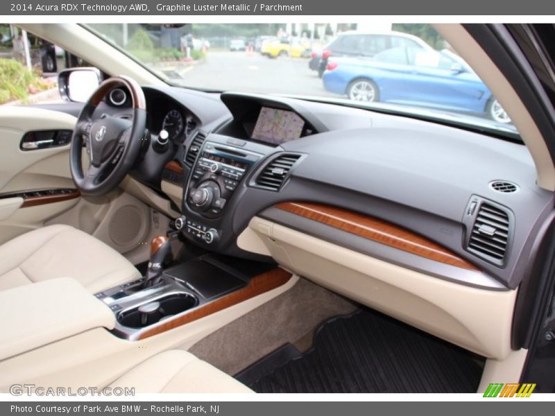 Graphite Luster Metallic / Parchment 2014 Acura RDX Technology AWD