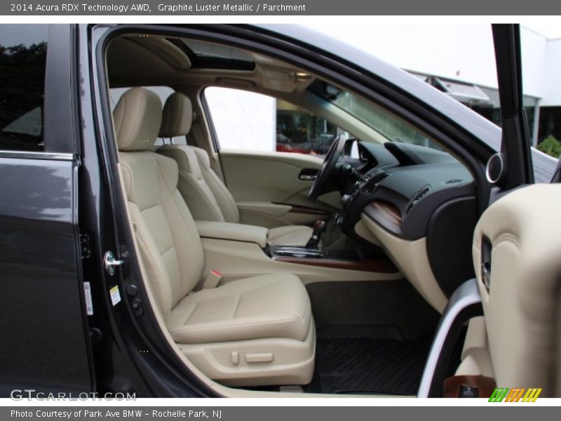 Graphite Luster Metallic / Parchment 2014 Acura RDX Technology AWD