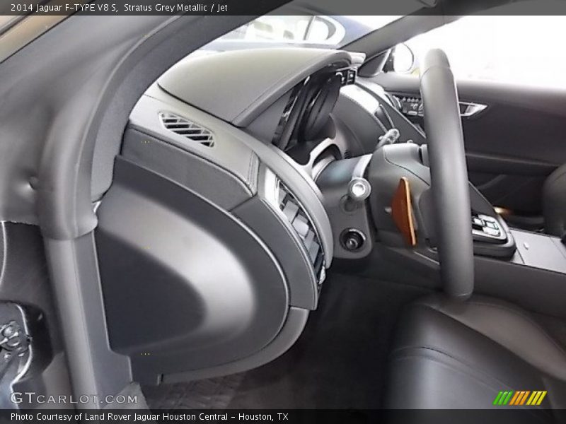 Stratus Grey Metallic / Jet 2014 Jaguar F-TYPE V8 S