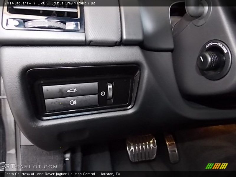Stratus Grey Metallic / Jet 2014 Jaguar F-TYPE V8 S
