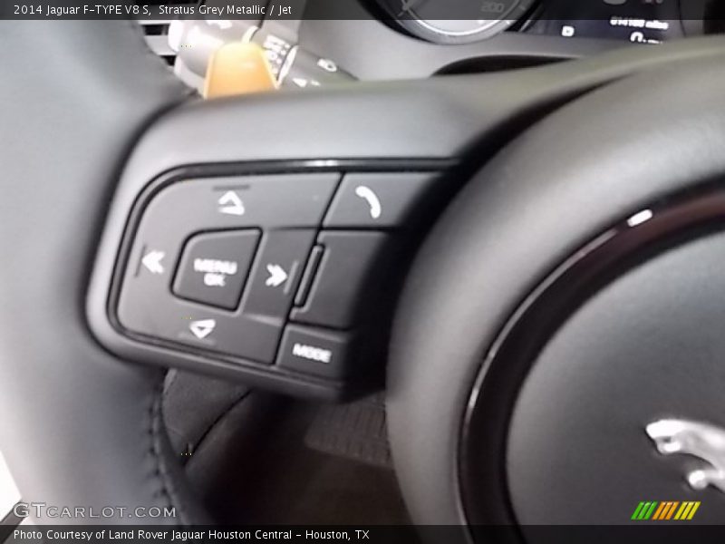 Stratus Grey Metallic / Jet 2014 Jaguar F-TYPE V8 S