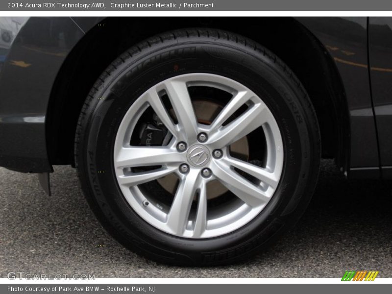 Graphite Luster Metallic / Parchment 2014 Acura RDX Technology AWD