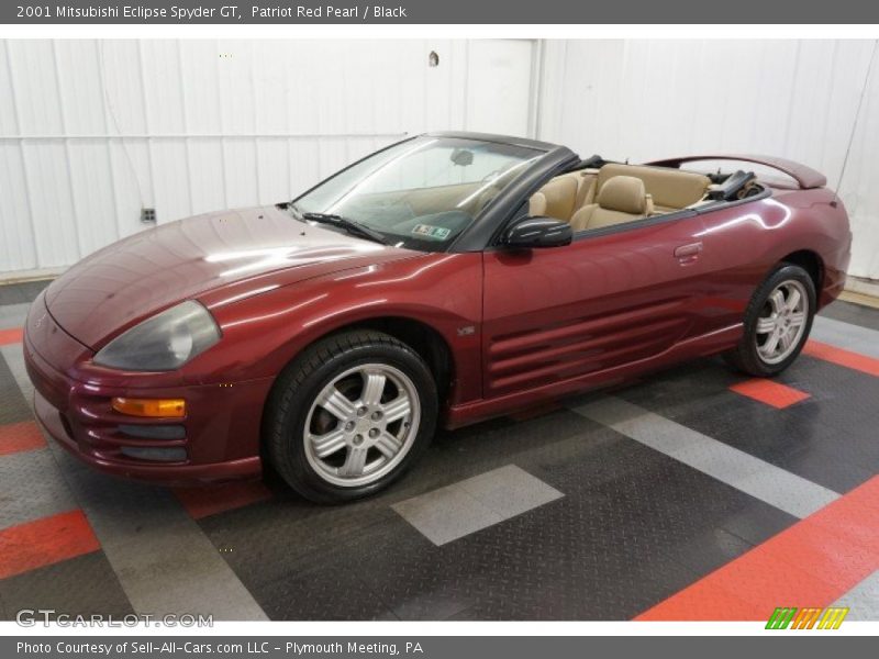 Front 3/4 View of 2001 Eclipse Spyder GT
