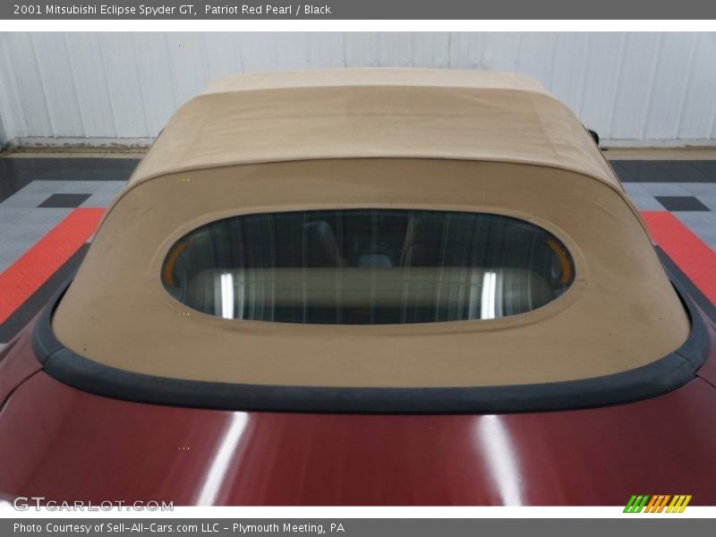 Patriot Red Pearl / Black 2001 Mitsubishi Eclipse Spyder GT